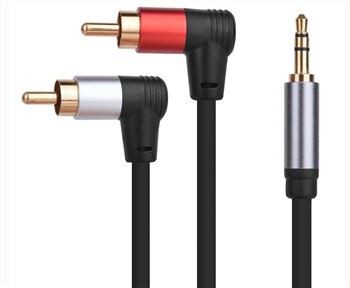 Cable 3.5 a 2rca