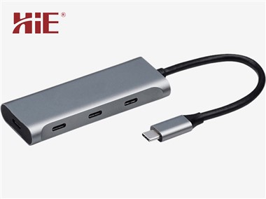 Estació d'acoblament USB-C 4-in-15600
