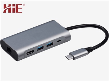 USB-C 5-a-1 l'estació d'acoblament
