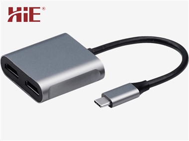 Adaptador d'USB-C a Duo-HDMI