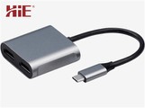 Adaptador d'USB-C a Duo-HDMI
